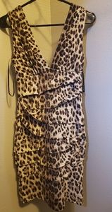 Cheetah print dress